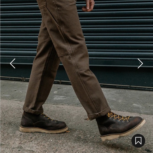 P&Co 304 Albion Carpenter Pant Caribou - Picture 2 of 5